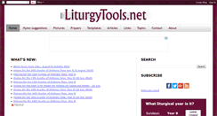 Desktop Screenshot of liturgytools.net